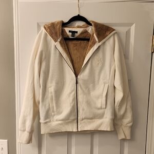 Tommy Hilfiger Faux-Fur Lined Tommy Logo Zip Hoodie